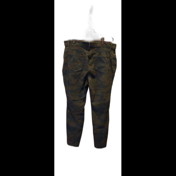 Time and Tru Stretch Leggings Size XXL Black Brown camo Back Pockets + Stretch - Picture 4 of 11